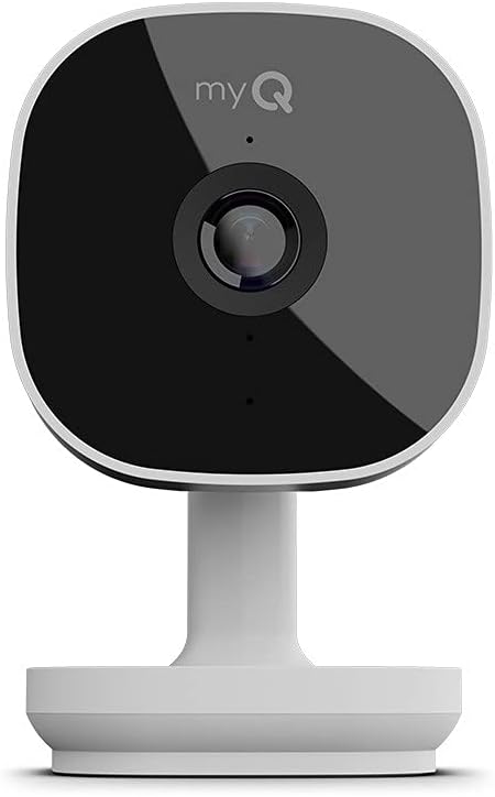 Myq Smart Garage Security Camera – 1080P HD Video, Night Vision, Motion Detection, Magnetic, Wi-Fi, Two-Way Audio, Smartphone Control