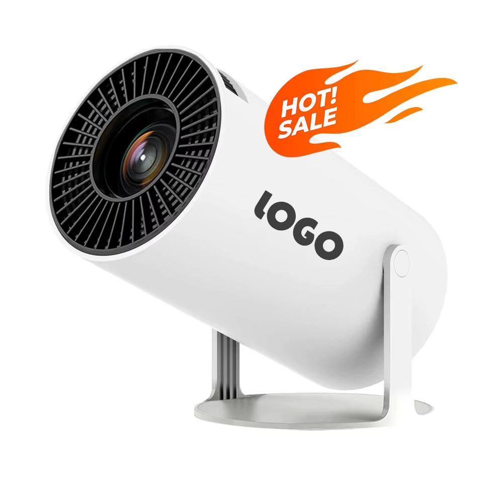 HY300/HY300 Pro Mini Stand 4K Video Projector Wireless Wifi Home LED Portable Video Full HD Smart Mirror Screen System Projector