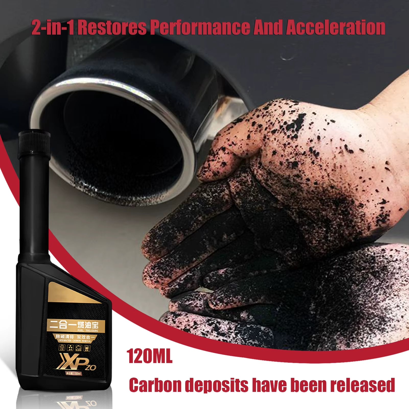 120Ml Fuel Gasolines Injector Cleaner Car Oil System Cleaner Auto Gasoline Fuel Additive Gas Oil Additive Fuel Cleaner Converter